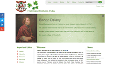 Desktop Screenshot of patricianbrothersindia.com